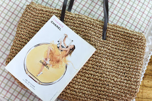 Straw Bag Beach Bag Grass Bag Simple Crochet Bag Rattan