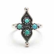 Load image into Gallery viewer, Gypsy Bohemian Wide Edition Retro Carved Truffle Cactus Sun Moon Geometry Ring