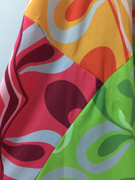 Popular Floral-Print Straps Cross Neck Sleeveless Beach Maxi Dress