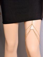 Load image into Gallery viewer, Wild Personality Geometric Turquoise Multi-Layer Leg Chain