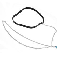 Load image into Gallery viewer, Wild Personality Geometric Turquoise Multi-Layer Leg Chain