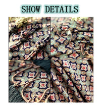 Load image into Gallery viewer, Original Vintage Buckle Embroidered Slim Dress