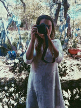 Load image into Gallery viewer, Embroidered White Long Sleeve Boho Dress