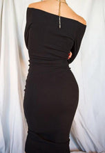 Load image into Gallery viewer, Knit Long Sleeve Buttons Bodycon Dress