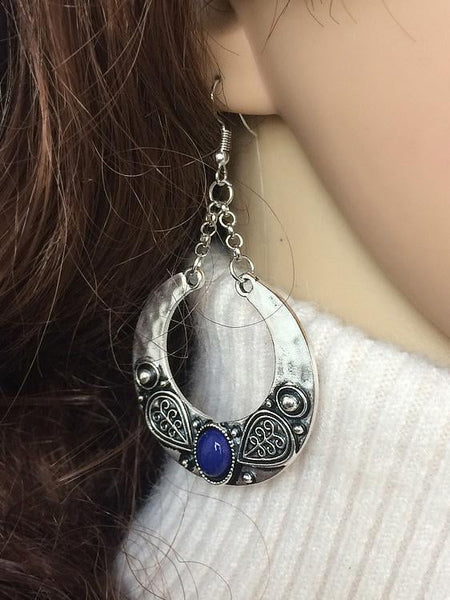 Vintage Bohemia Exaggerated Carving Earrings