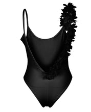 Load image into Gallery viewer, Summer Sexy V Neck Lace Stitching Backless One-piece Swimsuit Bikini