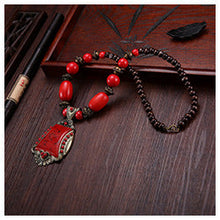 Load image into Gallery viewer, Tibetan ethnic style retro Bohemian necklace pendant beads with jewelry