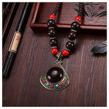 Load image into Gallery viewer, Tibetan ethnic style retro Bohemian necklace pendant beads with jewelry