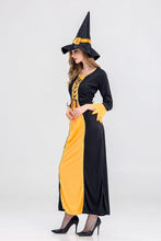 Load image into Gallery viewer, Halloween Witch Cosplay Party Maxi Dress