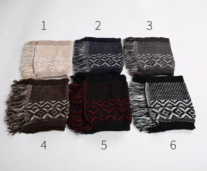 Leg warmers knit imitation wool boots wool leggings short paragraph introverted solid color feather yarn socks - 2