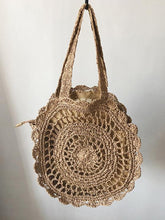 Load image into Gallery viewer, Flower Knit Bohemia Beach Bag