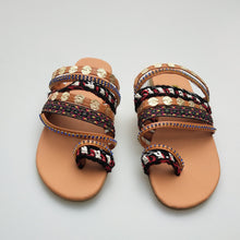 Load image into Gallery viewer, Bohemia Beach Handmade Flat Heel Sandals