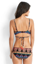 Load image into Gallery viewer, Boho Summer Cross Straps Floral Sexy Bikini Swimwear