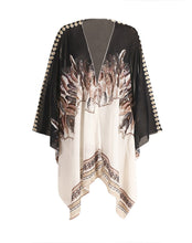 Load image into Gallery viewer, Stylish Bohemian printed long-sleeved scarf - 2