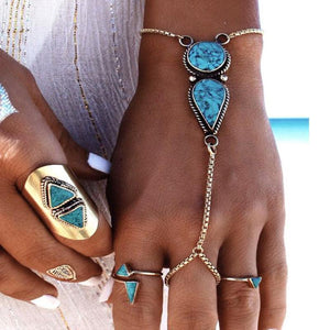 Bohemian jewelry beach simple ethnic chain bracelet jewelry