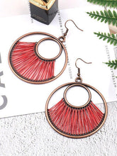 Load image into Gallery viewer, Vintage 6 Colors Bohemia Hollow Creative Earrings