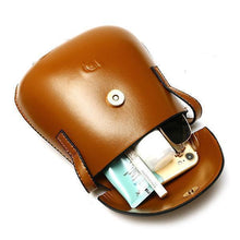 Load image into Gallery viewer, Women PU Leather Mini Crossbody bag Bucket Bag Phone Bag