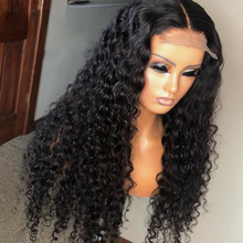 Load image into Gallery viewer, Deep Wave Closure Wig Human Hair Lace Frontal Wigs 13x6 Lace Front Wig PrePlucked Bleached Knots Wigs 13x4 Deep Wave Frontal Wig
