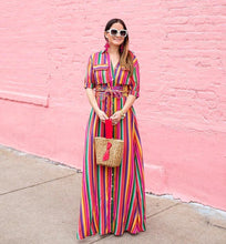Load image into Gallery viewer, 2018 New Stripe Loose Maxi Long Dress