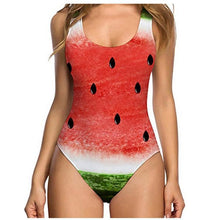 Load image into Gallery viewer, Fresh Fruits One Piece Sexy Shell Swimsuit