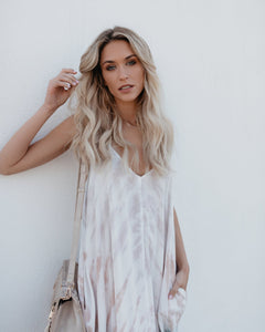 Bohemian Print V-Neck Sling Backless Maxi Dress