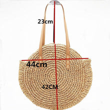 Load image into Gallery viewer, Two Colors Women Summer Beach Bag