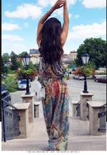 Load image into Gallery viewer, Halter Strapless Floral Bohemia Long Dress