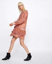 Load image into Gallery viewer, Summer Bohemian Fringed V-Neck Print Dress