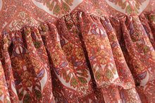 Load image into Gallery viewer, Summer Bohemian Fringed V-Neck Print Dress
