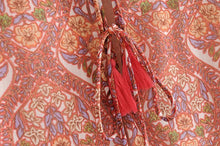 Load image into Gallery viewer, Summer Bohemian Fringed V-Neck Print Dress