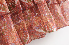 Load image into Gallery viewer, Summer Bohemian Fringed V-Neck Print Dress