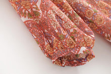 Load image into Gallery viewer, Summer Bohemian Fringed V-Neck Print Dress