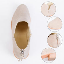 Load image into Gallery viewer, Autumn Square Heel Shoes Pointed Toe Casual Shoes