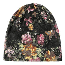 Load image into Gallery viewer, Boho Lace Floral Double-layer Casual Outdoor Hat