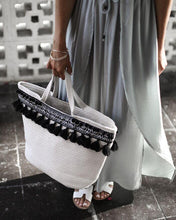 Load image into Gallery viewer, Solid Color V Neck Irregular Maxi Dress