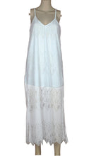 Load image into Gallery viewer, Summer Lace V-Neck Stitching Sling Sexy Backless Beach Dress