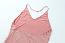 Load image into Gallery viewer, Boho Mesh Pink Ruffles 2 Pieces Sets Dress