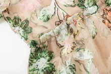 Load image into Gallery viewer, Bohemian Summer Slim Print Loose Long Sleeve Dress
