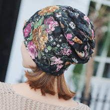 Load image into Gallery viewer, Boho Lace Floral Double-layer Casual Outdoor Hat