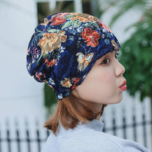 Load image into Gallery viewer, Boho Lace Floral Double-layer Casual Outdoor Hat