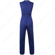 Load image into Gallery viewer, Sleeveless V-Neck Straps Bottoming Jumpsuit