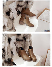 Load image into Gallery viewer, In The Autumn And Winter With The Round Head And Martin Boots