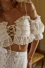 Load image into Gallery viewer, Lace Off Shoulder Tops