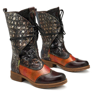 New fashion retro comfortable women's boots