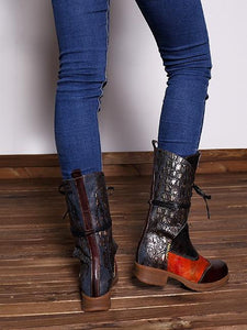 New fashion retro comfortable women's boots