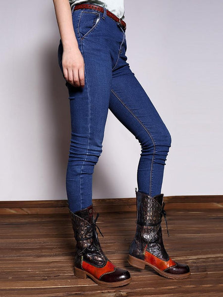 New fashion retro comfortable women's boots