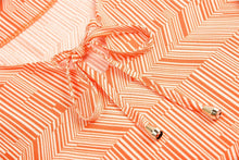 Load image into Gallery viewer, Spring Ruffled Stitching Print Chiffon Dress