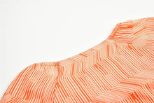 Load image into Gallery viewer, Spring Ruffled Stitching Print Chiffon Dress