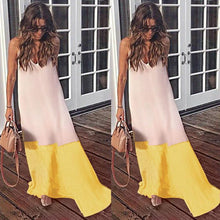 Load image into Gallery viewer, Casul Beach Chiffon Sling Sexy Long Dress