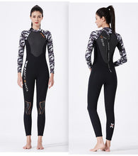 Load image into Gallery viewer, Diving suit one-piece diving suit female snorkeling surfing jellyfish suit thickened warm winter swimsuit